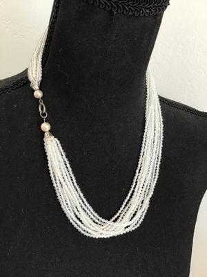 Vintage Glass Beaded Bracelet