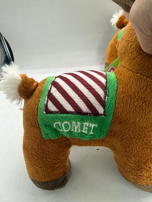 Set of Santa’s reindeer