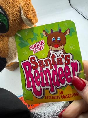 Set of Santa’s reindeer