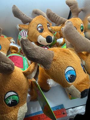 Set of Santa’s reindeer