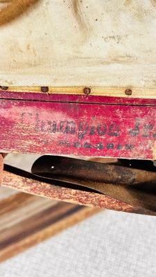 ANTIQUE SPREADER/BROAD CASTER FOR SEED OR FERTILIZER