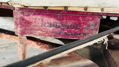 ANTIQUE SPREADER/BROAD CASTER FOR SEED OR FERTILIZER