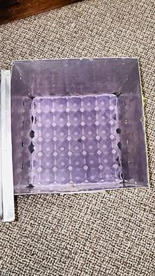 COW MILKING STOOL AND ALUMINUM EGG BOX