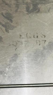 COW MILKING STOOL AND ALUMINUM EGG BOX