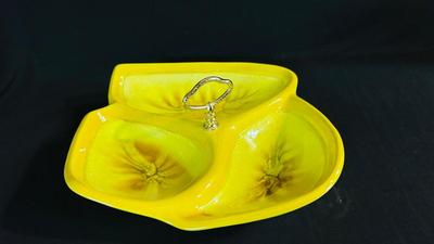 MCM BELMAR OF CALIF. SECTIONED DISH WITH HANDLE