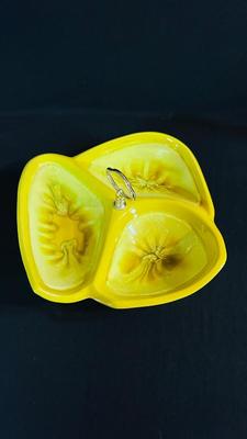 MCM BELMAR OF CALIF. SECTIONED DISH WITH HANDLE