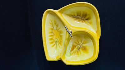 MCM BELMAR OF CALIF. SECTIONED DISH WITH HANDLE