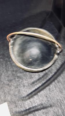 CAST IRON CAULDRON AND 2 MATCHING SMALLER CAULDRONS