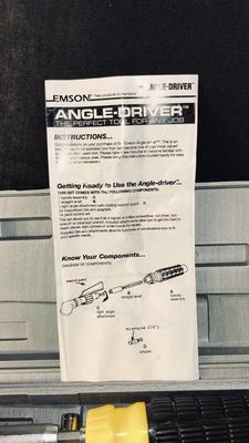 DREMEL TOOL, ANGLE DRIVER RATCHETING SCREW DRIVER AND A HOT DRIVER FLEXIBLE RATCHETING SCREWDRIVER