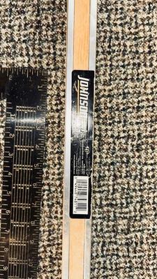 48” JOHNSON LEVEL, ZIRCON STUD FINDER, CARPENTER SQUARE AND SAW