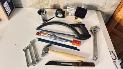 A VARIETY OF HAND TOOLS