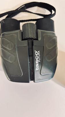 15” MAG-LITE, TASCO FUTURA BINOCULARS AND A MIKITA FLASH LIGHT