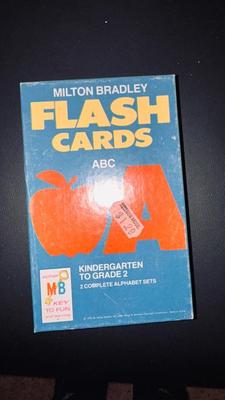 ALPHABET FLASH CARDS AND HANDMADE WOODEN TOYS.