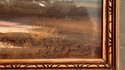 "ANTIQUE FALL PAINTING" BY HERBERT JAMIESON