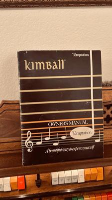 KIMBALL TEMPTATION ORGAN WITH BENCH