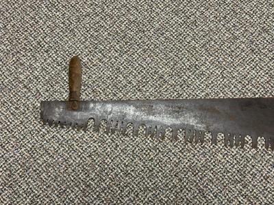 ANTIQUE DISSTON CROSSCUT 2 MAN HAND SAW