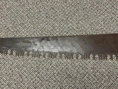 ANTIQUE DISSTON CROSSCUT 2 MAN HAND SAW