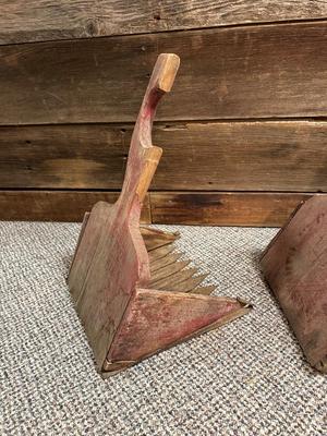 ANTIQUE CRANBERRY RAKES OR PICKERS