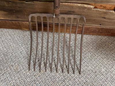 ANTIQUE SUGAR BEET FORK