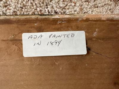 1894 PAINTING BY ADA PRICE STANTEN