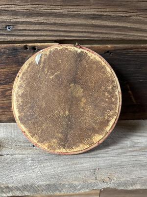 GLASS WASHBOARD, SHAVING LATHER BRUSH, SOAP & HOLDER PLUS ROUND MIRROR