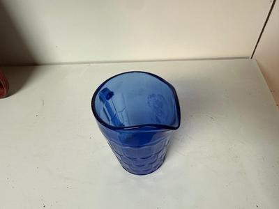 CHILD'S METAL TOY IRONING BOARD, PEANUT BUTTER TIN AND SHIRLEY TEMPLE GLASS CUP