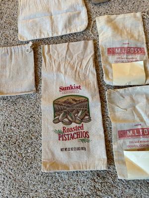 ML FOSS CLOTH COFFEE BEAN BAGS AND MORE