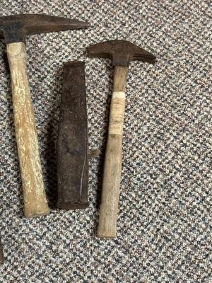 VARIOUS HAMMERS AND WEDGE