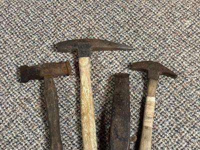 VARIOUS HAMMERS AND WEDGE