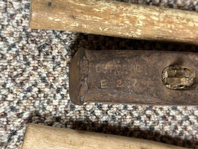 VARIOUS HAMMERS AND WEDGE