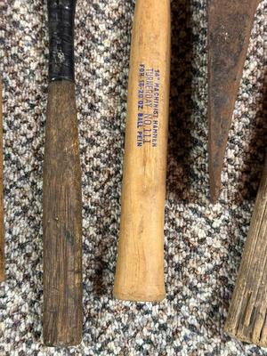 VARIOUS HAMMERS AND WEDGE