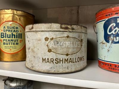 OLD HOUSEHOLD TINS