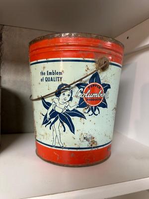 OLD HOUSEHOLD TINS