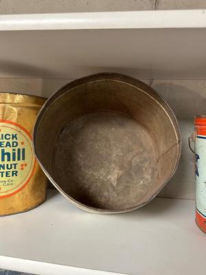 OLD HOUSEHOLD TINS