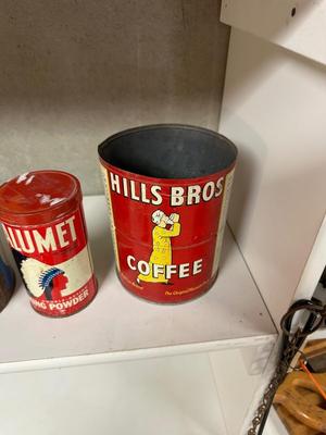 OLD HOUSEHOLD TINS