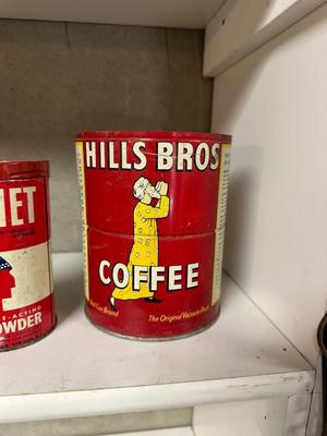 OLD HOUSEHOLD TINS