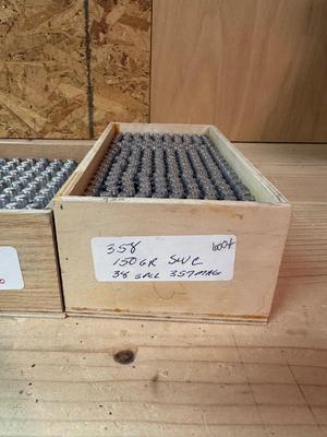 45 CALIBER AND .358 CALIBER CAST LEAD BULLETS