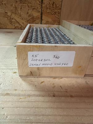 .45 CALIBER AND .358 CAST LEAD BULLETS