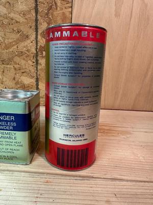 2 CONTAINERS OF SMOKELESS POWDER FOR RIFLES, PISTOLS & SHOTGUNS