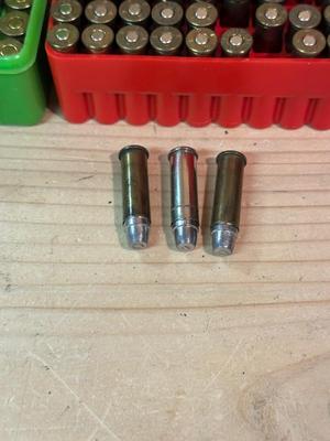 45 AUTO AND 38 SPECIAL RELOADED AMMO