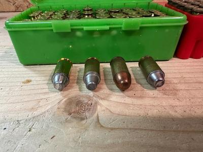 45 AUTO AND 38 SPECIAL RELOADED AMMO