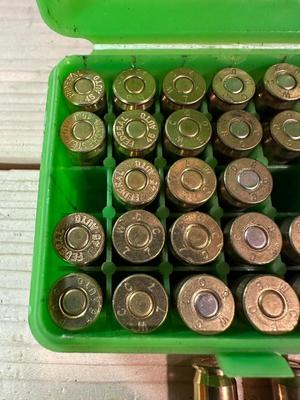 45 AUTO AND 38 SPECIAL RELOADED AMMO
