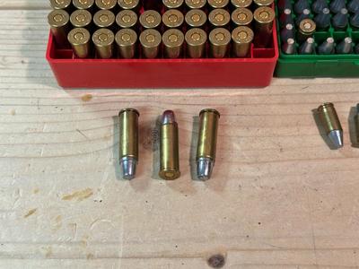 44 MAG AND 9MM RELOADED AMMO