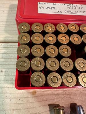 44 MAG AND 9MM RELOADED AMMO