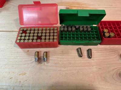 9MM AND 44 MAG RELOADED AMMO