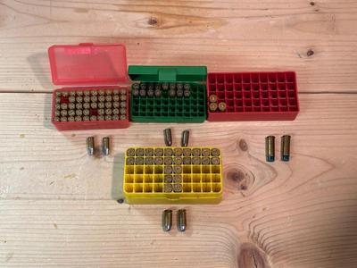 9MM AND 44 MAG RELOADED AMMO