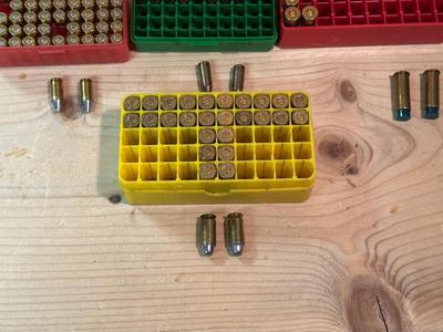 9MM AND 44 MAG RELOADED AMMO