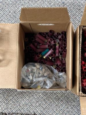 SPENT SHOTGUN SHELLS