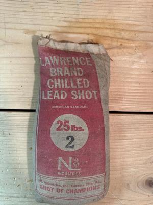 25 LBS LAWRENCE BRAND CHILLED LEAD SHOT
