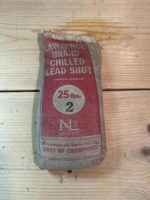 25 LBS LAWRENCE BRAND CHILLED LEAD SHOT